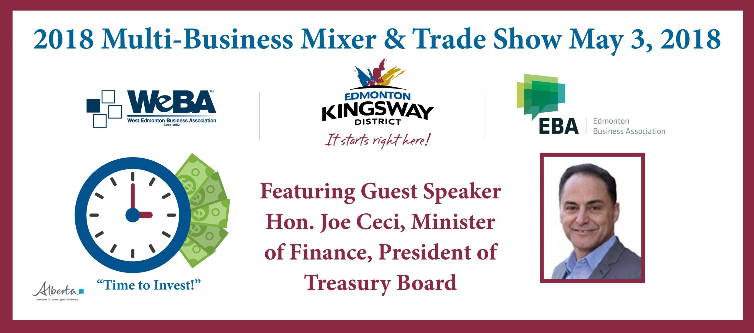 Edmonton Business Mixer and Trade Show Kingsway